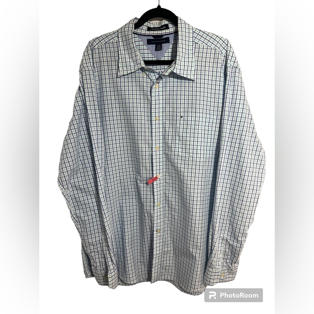 Tommy Hilfiger XL Long Sleeve Button Up Shirt
